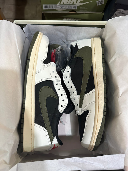 Jordan 1 Low Travis Olive (W)