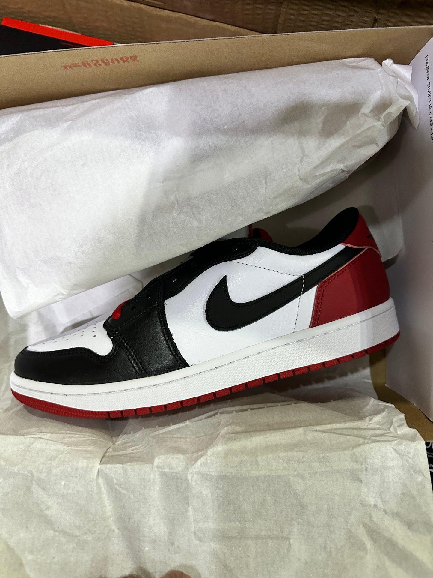 Jordan 1 Low Blacktoe OG